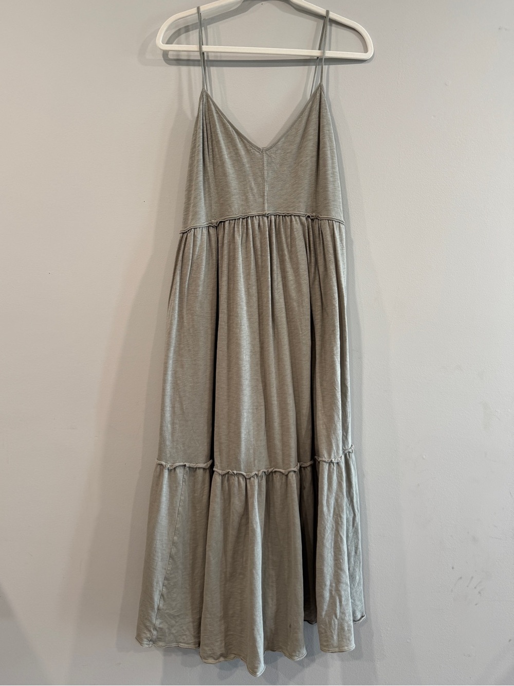 American Eagle Sundress in Sage Green